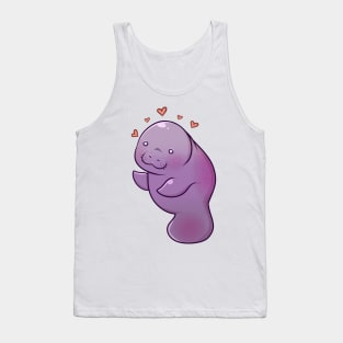 Love Manatee Tank Top